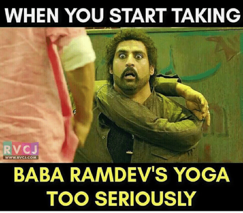 These funny memes will make sure you don't forget its international yoga  day today. - ProudlyIMperfect