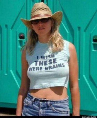 Some Funny And Naughty Slogans On Girls T-shirts.