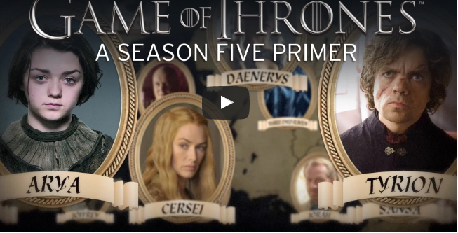 So Are You Ready For Game of Thrones Season 5? Then You Should Refresh All Previous Season Once In This Single Video.