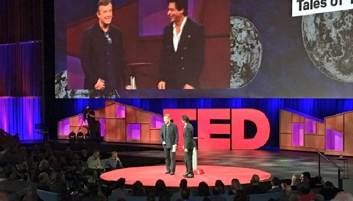 Another first – Shahrukh Khan speaks at TED talks in Canada and wins hearts.