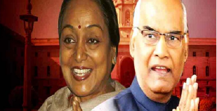 India’s 14th presidential election results- Ram Nath Kovind or Meira Kumar.