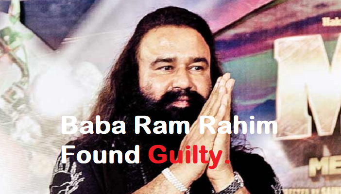 Baba Ram Rahim found guilty leaves his supporters in a state of shock.