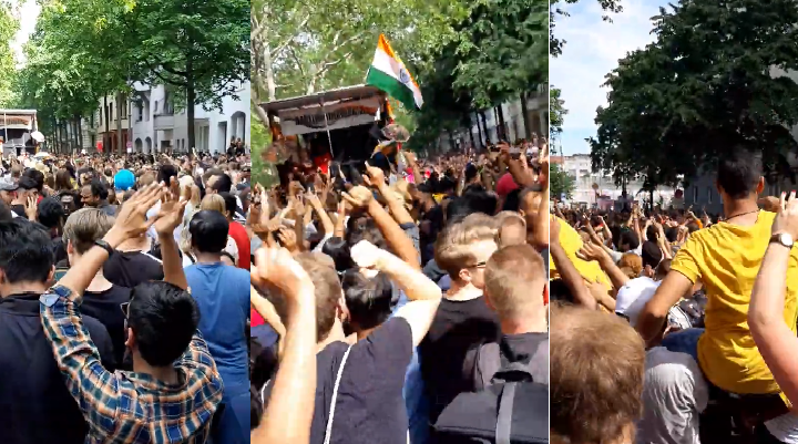 Indian culture outshines at the Carnival of Cultures, Berlin.