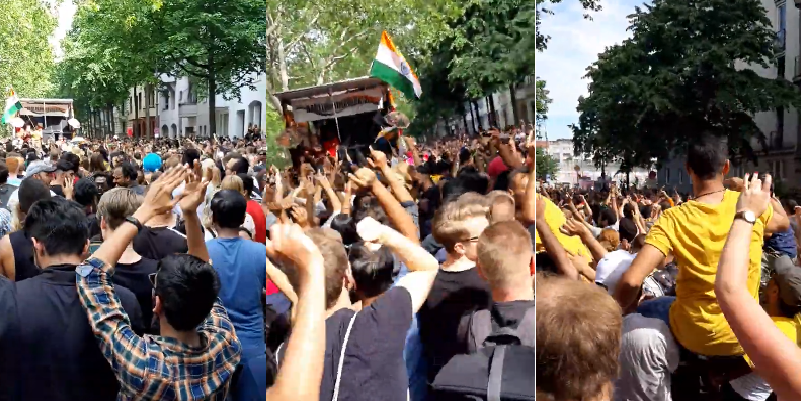 Indian culture outshines at the Carnival of Cultures, Berlin.