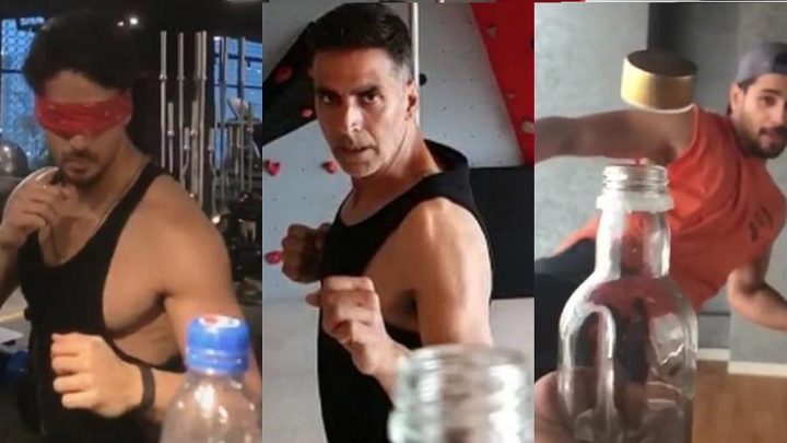 Check out these famous Bollywood Celebrities take #BottleCapChallenge here.