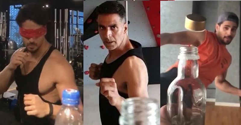 Check out these famous Bollywood Celebrities take #BottleCapChallenge here.