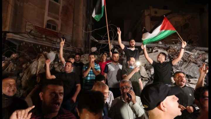 After 11 days Israel halts attacks, ceasefire between Hamas-Israel, celebrations in Gaza.